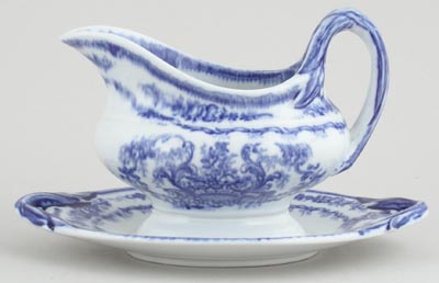 Sauce Boat with Fixed Stand c1910